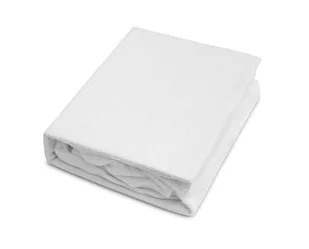 PRZEŚCIERADŁO FROTTE BIAŁY 140x70 CM - Prześcieradła dla dzieci - miniaturka - grafika 1