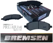 Klocki hamulcowe - Klocki hamulcowe przednie CERAMICZNE z zestawem montażowym Dodge RAM 1500 Pickup 5 szpilek 2006- - miniaturka - grafika 1