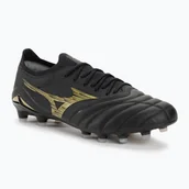 Piłka nożna - Buty piłkarskie męskie Mizuno Morelia Neo IV Beta JP MD black/gold/black - miniaturka - grafika 1