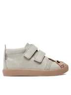 Buty dla dziewczynek - Mrugała Trzewiki Suzie 5280/4-84 Srebrny - miniaturka - grafika 1