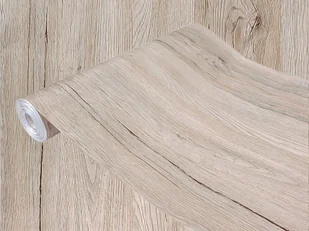 Okleina Drewnopodobna Meblowa Diy Oklej Stół Szafy Blat Sonoma Piaskowa - Okleiny - miniaturka - grafika 1