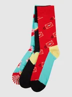 Skarpetki męskie - Skarpety w zestawie 3 pary - miniaturka - grafika 1