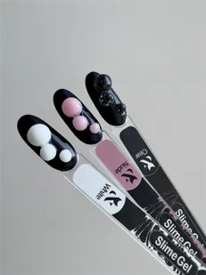 F.O.X Slime Gel Nude, 10 ml - Żele do paznokci - miniaturka - grafika 2