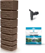 Zbiorniki na deszczówkę - Prosperplast Zbiornik na deszczówkę TOWER STONE Beczka 350l - miniaturka - grafika 1