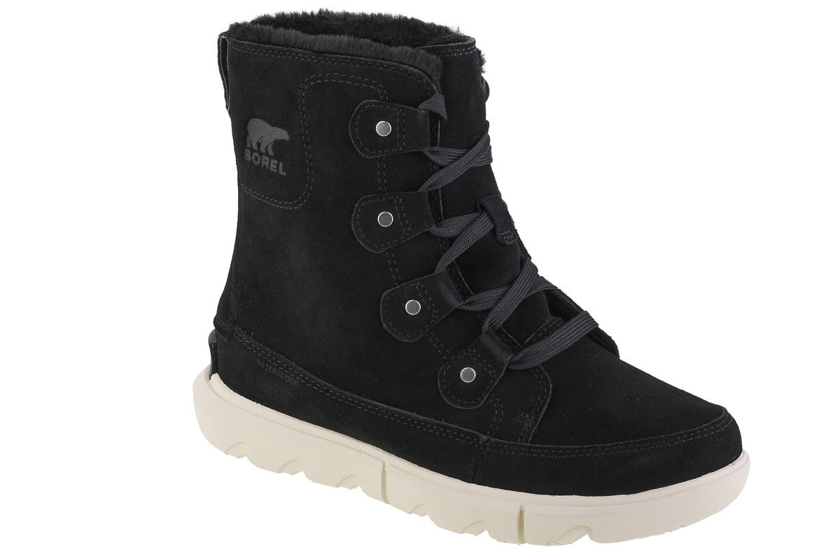 Sorel Explorer Next Joan Wp 2058871010, Damskie, Śniegowce, Czarne