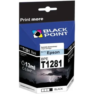 Black Point BPET1281 zamiennik Epson T1281 - Tusze zamienniki - miniaturka - grafika 1