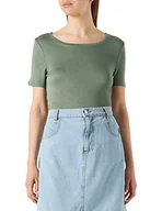 Koszulki i topy damskie - VERO MODA Vmflowy SS Top Noos T-shirt damski, Laurel Wreath, S - miniaturka - grafika 1