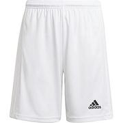 Spodnie i spodenki dla chłopców - adidas adidas Chłopięce Squad 21 Sho Y krótkie spodnie Biały/biały 6 Years GN5765 - miniaturka - grafika 1