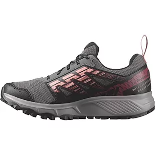 Salomon Damskie buty trekkingowe Gore-tex, Plum Kitten Black Peach Amber, 36 EU - Buty trekkingowe damskie - miniaturka - grafika 1