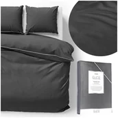 Pościel - Pościel 160 x 200 3cz Makosatyna Pure Z Bizą 01 - miniaturka - grafika 1