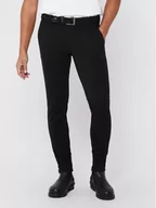 Spodnie męskie - Only & Sons Spodnie materiałowe Mark 22010209 Czarny Slim Fit - miniaturka - grafika 1