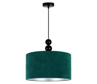 Duolla - Żyrandol na lince LYON 1xE27/15W/230V śr. 40 cm zielony - Lampy sufitowe - miniaturka - grafika 1