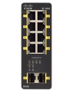 Cisco IE-1000-8P2S-LM - Switche - miniaturka - grafika 1