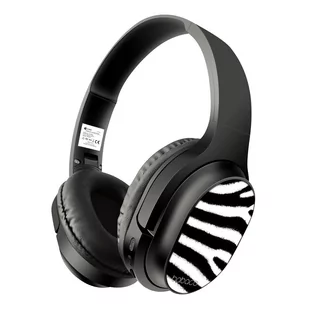 Bezprzewodowe słuchawki stereo z mikrofonem Babaco wzór Zwierzęta 006 - Słuchawki - miniaturka - grafika 1