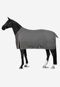 Derki dla konia - Horze Derka padokowa Glasgow 350g 600D - blackened pearl grey - miniaturka - grafika 1