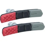 Klocki hamulcowe - ﻿Klocki hamulcowe 2szt, na nakrętki, 3 rodzaje gum 70mm BICYCLE GEAR - miniaturka - grafika 1