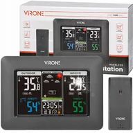 Stacje pogodowe - BEZPRZEWODOWA STACJA POGODY TEMPERATURA WILGOTNOŚĆ - miniaturka - grafika 1