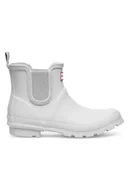 Kalosze damskie - Hunter Kalosze HFW-001 Szary - miniaturka - grafika 1