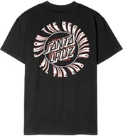 Koszulki męskie - t-shirt męski SANTA CRUZ BEGINNING DOT TEE Black - miniaturka - grafika 1