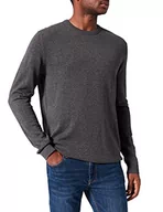 Swetry męskie - Only & Sons Sweter męski z dzianiny, Ciemnoszary melanż, L - miniaturka - grafika 1