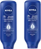 Kosmetyki do kąpieli - NIVEA Balsam do ciała pod prysznic - nawilżający odżywczy 400ml x 2 - miniaturka - grafika 1