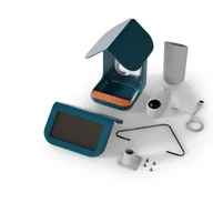 Karmniki dla ptaków - Bird Buddy Smart inteligentny karmnik dla ptaków, z dachem solarnym - Dł. x szer. x wys.: 16 x 17,5 x 23 cm - miniaturka - grafika 1