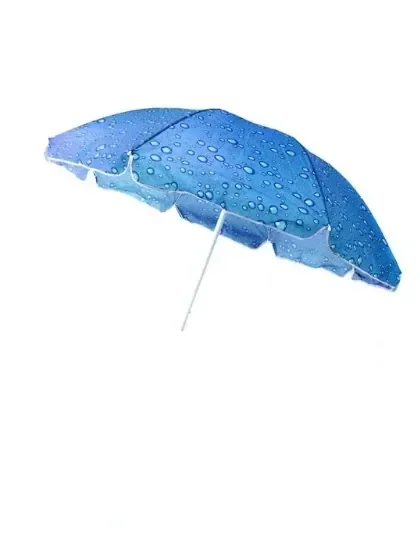 Duży Parasol Ogrodowy Plażowy Składany 2,4 M