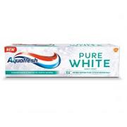 Wybielanie zębów - GlaxoSmithKline Aquafresh Pure White Soft Mint wybielająca pasta do zębów z fluorkiem 75 ml 1141035 - miniaturka - grafika 1