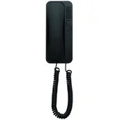 Domofony - Unifon "CYFRAL" smart czarny analogowy - miniaturka - grafika 1