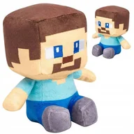 Maskotki i pluszaki - Duża Maskotka Minecraft Steve Diamentowy 25 Cm Pluszowa Przytulanka Pluszak - miniaturka - grafika 1
