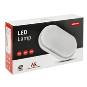 Gniazdka elektryczne - Maclean Lampa LED ścienno sufitowa MCE341 W 1100lm 15W IP54 Energy kolor biały, kolor barwowy naturalny biały (4000K) - miniaturka - grafika 1