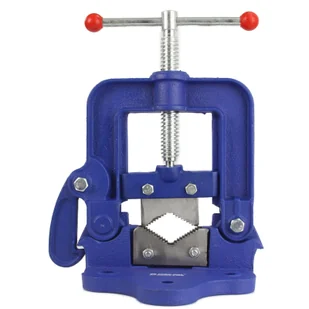 Imadło do rur hydrauliczne zaciskowe śrubowe żeliwne 3" 75mm - Imadła i ściski - miniaturka - grafika 2
