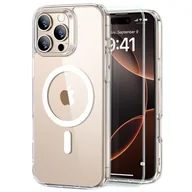 Etui i futerały do telefonów - Etui ESR Classic Hybrid HaloLock MagSafe + Tempered Glass do Apple iPhone 16 Pro Max Przezroczysty - miniaturka - grafika 1