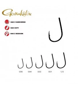 Gamakatsu Haczyki Karpiowe Specialist nr 6 Czarne - Inne akcesoria dla wędkarzy - miniaturka - grafika 1