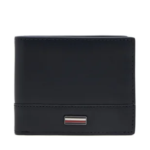 Duży Portfel Męski Tommy Hilfiger Th Corp Mini Cc Wallet AM0AM13244 Granatowy - Portfele - miniaturka - grafika 1