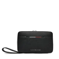 Kosmetyczki, organizery i kuferki - Kosmetyczka Tommy Hilfiger Th Central Washbag AM0AM13524 Czarny - miniaturka - grafika 1