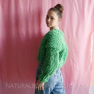 Swetry damskie - 100% MERINO Kolorowy kardigan - miniaturka - grafika 1