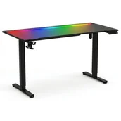 Biurka gamingowe - Biurko MAD DOG GD600K Czarny - miniaturka - grafika 1