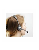Słuchawki - Logitech Original H111 Stereo Headset with Speaker Multi-Device Headphone - miniaturka - grafika 1