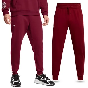 Spodnie dresowe męskie Under Armour joggery na trening - Spodnie sportowe męskie - miniaturka - grafika 1