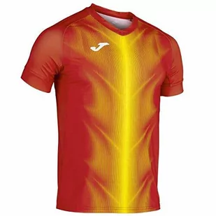 Joma Joma T-Shirt chłopięcy Olimpia czerwony czerwony/żółty XS 101370.609.XS - Koszulki dla chłopców - miniaturka - grafika 1