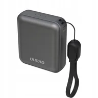 Powerbanki - Powerbank Dudao K22+ 10000mAh 22.5W USB-C z zawieszką / kablem - szary - miniaturka - grafika 1
