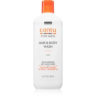 Cantu Shea Butter Men's Collection 3 in 1 Shampoo Conditioner Body Wash 400 ML unknown - Szampony do włosów - miniaturka - grafika 1