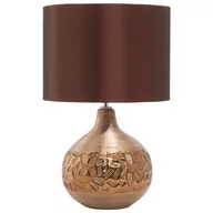 Lampy stojące - Shumee Lampa stołowa Shumee Lampka nocna porcelanowa brązowa YAKIMA 43415 - miniaturka - grafika 1