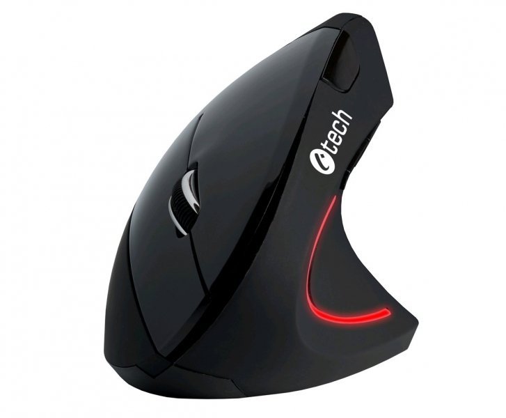 C-Tech C-TECH VEM-09 myszka Biuro Po prawej stronie RF Wireless Optyczny 1600 DPI