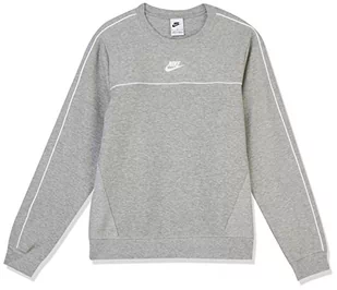 Nike Bluza damska Crew Millenium szary wrzos / biały S CZ8336 - Bluzy damskie - miniaturka - grafika 1