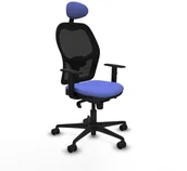 Fotele i krzesła biurowe - Krzesło Biurowe Piqueras y Crespo 1D036N1 Jasnoniebieski - miniaturka - grafika 1