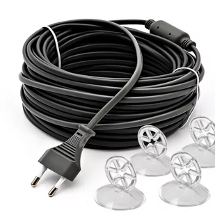 RESUN HEAT CABLE 15W - KABEL GRZEWCZY 3M + 1,5M - Terraria - miniaturka - grafika 1
