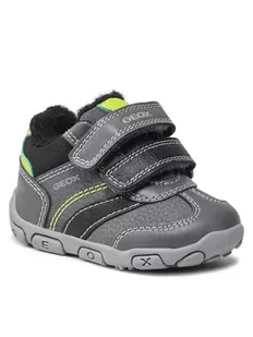 Geox Sneakersy B Balu' B.A B1636A 0CEME C1267 Szary - Buty dla chłopców - miniaturka - grafika 1