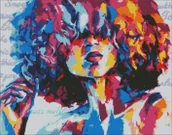 Malowanie po numerach - Diamentowa mozaika - Jasny obraz 40x50cm - Ideyka - miniaturka - grafika 1